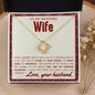 To My Devoted Wife | Love Knot Necklace