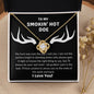 To My Smokin' Hot Doe | Love Knot Necklace (V2)