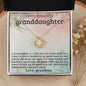 Forever Thankful Granddaughter | Love Knot Necklace