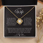 Turn Back Time | Wife Love Knot |Black Card