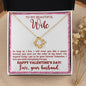 Wife Ruler of My Heart | Love Knot Necklace