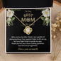 To The Best Mom In The World | Love Knot Necklace