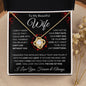 I Can't Live Without You | Love Knot Necklace