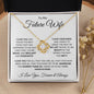 To My Future Wife, I Love You | Love Knot Necklace
