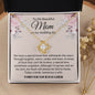 Beautiful Mom Wedding Day | Love Knot Necklace