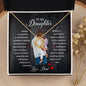 Dance in the Rain | Love Knot Necklace (Dark Background)