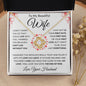 Wife I Can't Live Without You | Love Knot Necklace White Card