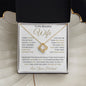Wife Love & Light | Love Knot Necklace