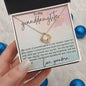My Light, My Hope, My Joy Granddaughter | Love Knot Necklace