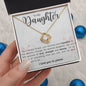I Love you to Pieces Daughter | Love Knot Necklace