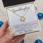 Wonderful Young Woman Granddaughter | Love Knot Necklace