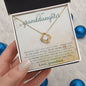 Your Love Granddaughter | Love Knot Necklace