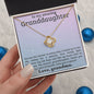 Loving Light Granddaughter | Love Knot Necklace