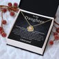 What You're Made of Daughter | Love Knot Necklace