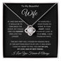 Wife In Your Eyes | Love Knot Necklace