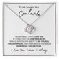Through My Eyes Smokin' Hot Soulmate | Love Knot Necklace