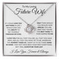To My Loving Future Wife | Love Knot Necklace