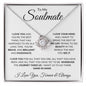 To My Soulmate, I Love You | Love Knot Necklace