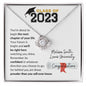 Personalized Class of 2023 | Love Knot Necklace