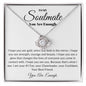 You Are Enough Soulmate | Love Knot Necklace