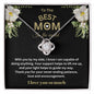 To The Best Mom In The World | Love Knot Necklace