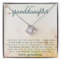 Your Love Granddaughter | Love Knot Necklace