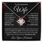 Wife I Can't Live Without You | Love Knot Necklace