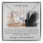 Fiancé More Than a Simple Word | Love Knot Necklace