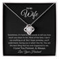 To My Wife Love Your Husband | Love knot Necklace