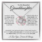 Beautiful Granddaughter | Love Knot Necklace