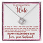 Wife Ruler of My Heart | Love Knot Necklace