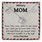 Military Mom Love Your Son | Love Knot Necklace