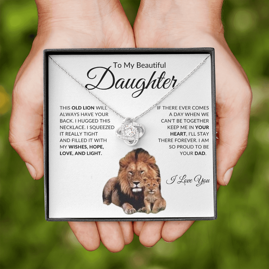 Proud to be Your Dad | Love Knot Necklace