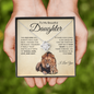 Proud to be Your Dad | Love Knot Necklace Gold Card