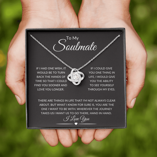 Soulmate | Turn Back Time Love Knot | Black Card
