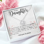 I Love you to Pieces Daughter | Love Knot Necklace