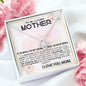 To My Loving Mother | Love Knot Necklace