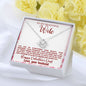 Wife I Am So Grateful | Love knot Necklace