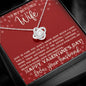 Wife My Heart is Yours | Love Knot Necklace