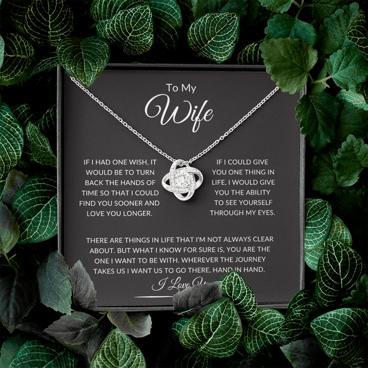 Turn Back Time | Wife Love Knot |Black Card