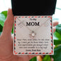 To My Mom Airmail Love Your Son | Love Knot Necklace