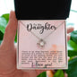 Cheers To My daughter | Love Knot Necklace