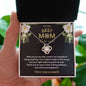 To The Best Mom In The World | Love Knot Necklace