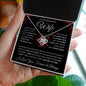 I Can't Live Without You | Love Knot Necklace
