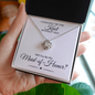 Maid of Honor Love Knot Necklace