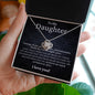 What You're Made of Daughter | Love Knot Necklace