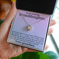 Loving Light Granddaughter | Love Knot Necklace