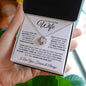 To My Loving Wife | Love Knot Necklace