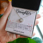 I Love you to Pieces Daughter | Love Knot Necklace