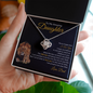 Love Knot Necklace | Amazing Daughter Gold This Old Lion